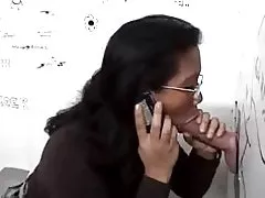 Gloryhole Asyalı piliç için tuvalet