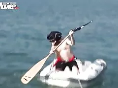 Bir teknede eğlenceli Filmler Alman seks partisi