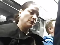 Olgun Bayan çıkıntı seviyor... bakmaktan kendimi alamıyorum